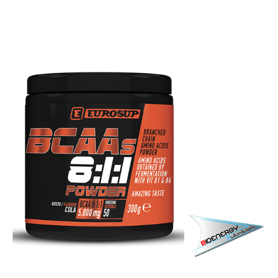 Eurosup-BCAA POWDER 8:1:1 (Conf. 300 gr)   Cola  